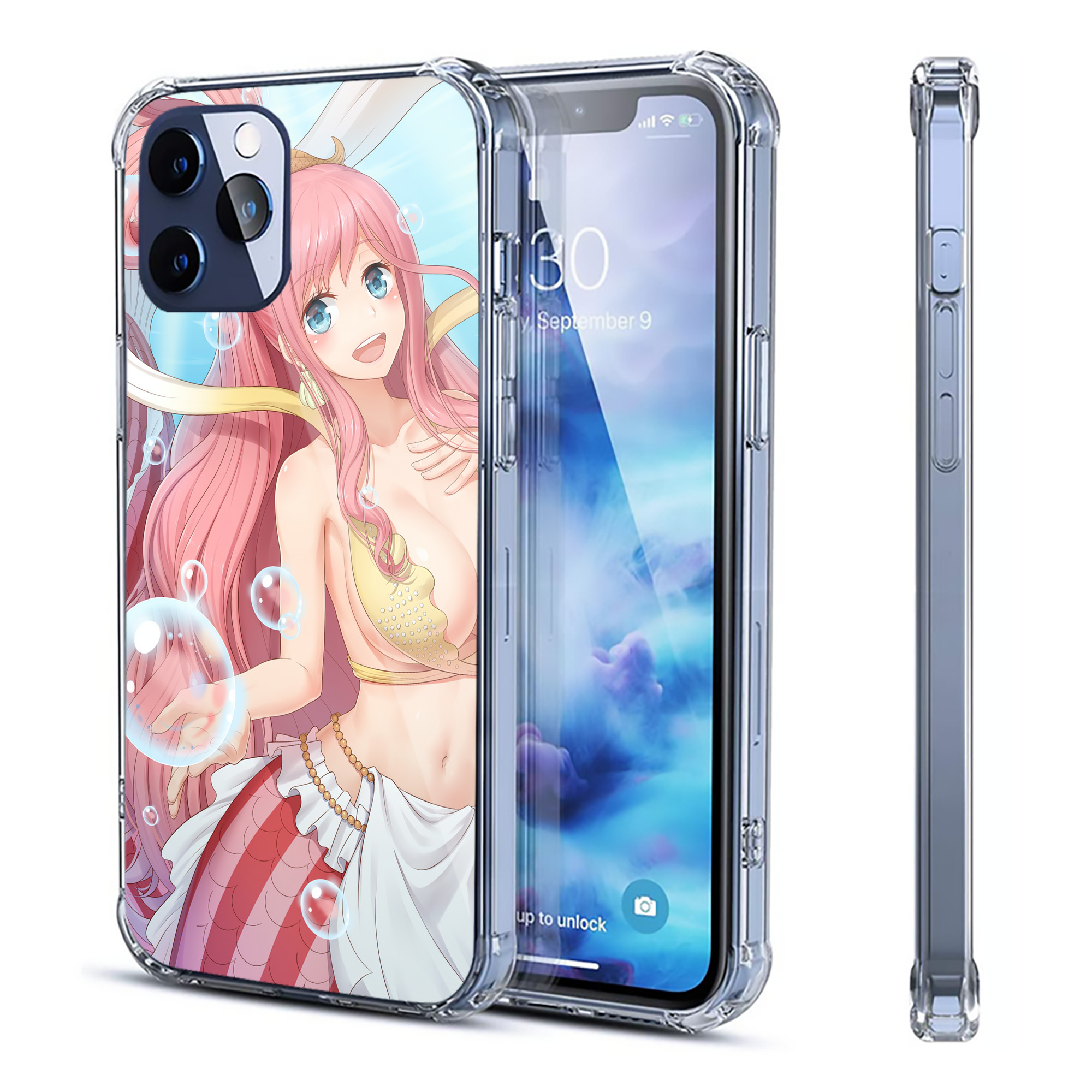 （画像用） ワンピース ONE PIECE 【iPhone 12シリーズ対応】透明スマホケース（クリアソフトケース）